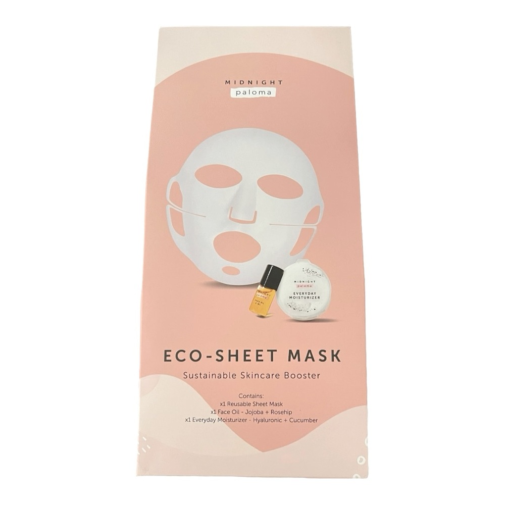 MIDNIGHT Paloma Eco-Sheet Mask New